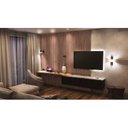 Ver imagem 2 de Painel Ripado em Placa 2,85x12,2 (0,34m²) Poliestireno Jacaranda Ruffino