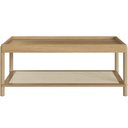 Ver imagem 3 de Conjunto Mesa de Centro e Mesa Lateral para Sala Pés Madeira Moss A03 Hanover Roble