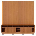 Ver imagem 5 de Estante Painel para Tv 75 Pol Led 200cm Yarden C04 Freijó - Lyam Decor