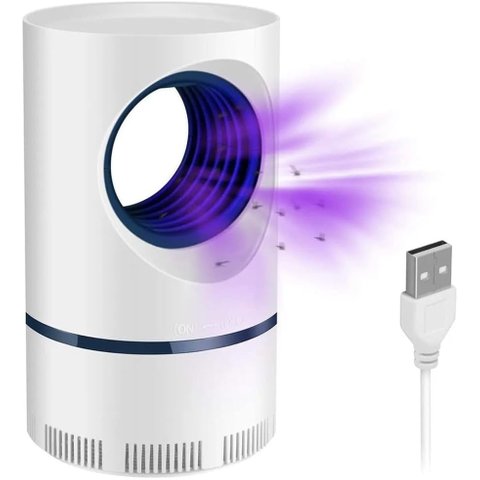 Ultra Mosquiteiro Usb com Iluminação Uv Sônico Usb 110/220v