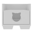 Ver imagem 5 de Cama Pet para Gato com 1 Gaveta Multimóveis MP4127 Branca