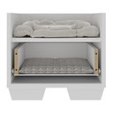 Ver imagem 4 de Cama Pet para Gato com 1 Gaveta Multimóveis MP4127 Branca