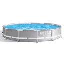 Ver imagem 1 de Piscina Intex 4.485 Litros Estrutural Prism Capa Bomba Filtrante 110v e Forro