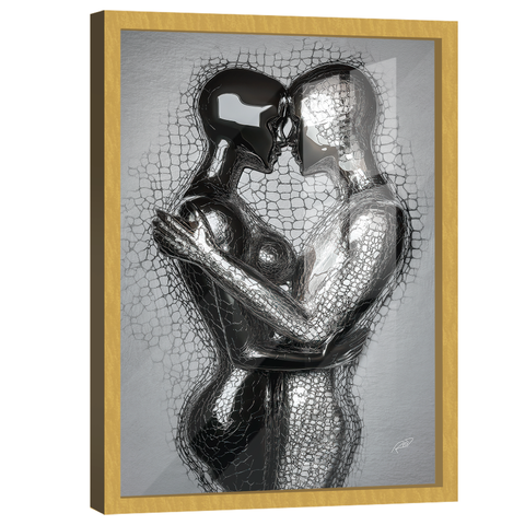 Quadro Decorativo Casal 3d