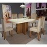 Conjunto Mesa de Jantar Alfa com 6 Cadeiras Malta Bom Pastor - 1