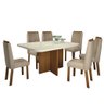 Conjunto Mesa de Jantar Alfa com 6 Cadeiras Malta Bom Pastor - 2