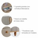 Ver imagem 5 de Berço com 2 Gavetas Picolé Espresso Móveis 