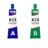 Super Cola Reparo Kit 3 Caixas Secagem Rapida Vazamento Aço Metal Madeira Vidro Resistente Vedaç - 2