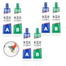 Super Cola Reparo Kit 3 Caixas Secagem Rapida Vazamento Aço Metal Madeira Vidro Resistente Vedaç - 1