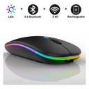 Ver imagem 3 de Mouse sem Fio Bluetooth Wireless Recarregável E-1300 Pro Pre