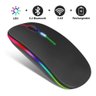 Mouse sem Fio Bluetooth Wireless Recarregável E-1300 Pro Pre - 1