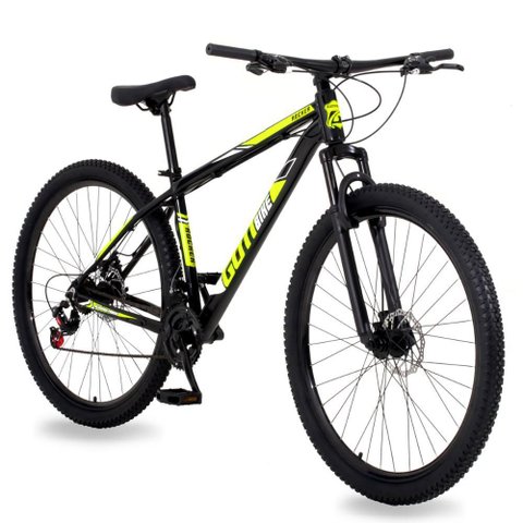 Bicicleta Aro 29 Gott 21 Marchas Câmbio Traseiro Shimano - Preto/amarelo - 21