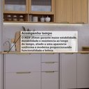 Ver mais imagens de Cozinha Modulada Completa 6 Peças com Tampo e Bancada Lumina Cinammon-freijó