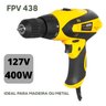 Furadeira e Parafusadeira Elétrica 400w Fpv 438 Vonder 127v - 2