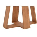 Ver imagem 5 de Mesa de Sala Jantar Lins Sc91 C/tampo Madeirado Reto S/ Vidro 120x80cm Nature/off White - Henn