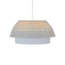 Ver imagem 1 de Lustre Pendente Blumenau Gaia 50cm E27 Bivolt Branco