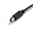 Ver imagem 3 de CABO PARA IMPRESSORA E HD EXTERNO USB A 3.0 MACHO PARA USB B 3.0 MACHO 28AWG PURO COBRE 3 METROS - P