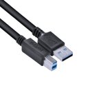 Ver imagem 4 de CABO PARA IMPRESSORA E HD EXTERNO USB A 3.0 MACHO PARA USB B 3.0 MACHO 28AWG PURO COBRE 3 METROS - P