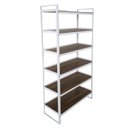 Ver imagem 4 de Estante 185x36 Branco/Nogal