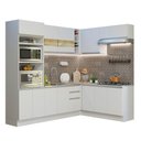 Ver imagem 3 de Armário de Cozinha Completa de Canto 419cm Branco Glamy Madesa 01
