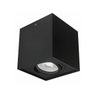 Spot Sobrepor Direcionável Par20 Quadrado Preto - 1