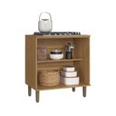 Ver imagem 3 de Balcão de Cozinha 80 Cm Florença Naturalle/sabbia - Decibal