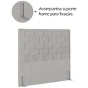 Ver imagem 6 de Cabeceira Solteiro 90 cm Priss Linho SL 76 Peer