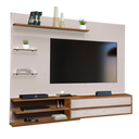 Ver imagem 3 de Painel Para TV Até 60 Polegadas 1,80m Suspenso Verona Off White Mel