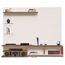 Ver imagem 2 de Painel Para TV Até 60 Polegadas 1,80m Suspenso Verona Off White Mel