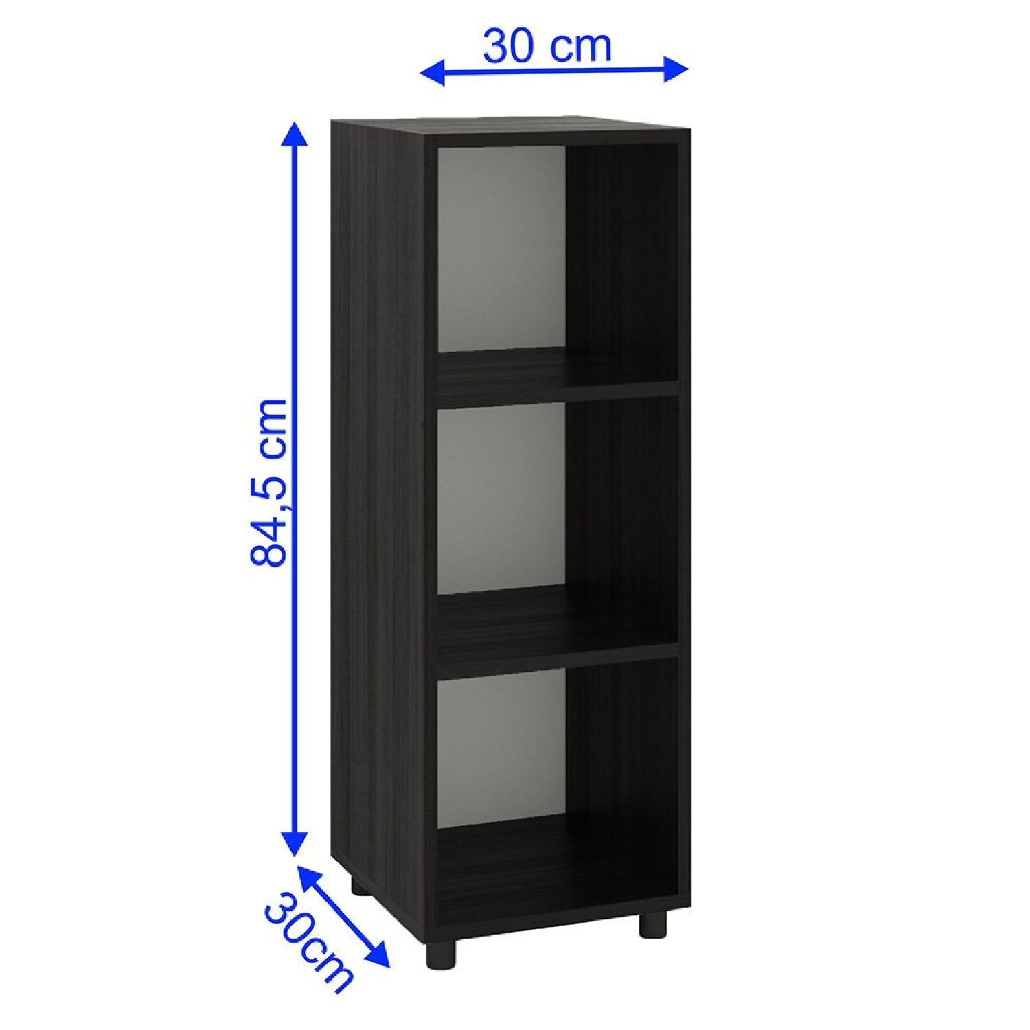 Estante para Livros Modular 3 Nichos Austin - 4