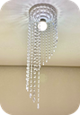 Ver imagem 5 de Lustre Pendente Luminária Cristal Acrílico de Alto Brilho, 17x61. Reflezzo Lustres e Decoração.