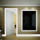 Ver imagem 4 de Kit Rodapé de MDF 8cmX15mmX2,40m 10 Barras com Friso 802 