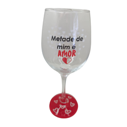 Kit 2 Taças Frase Namorados Amor Casal Personalizada Vinho - 2