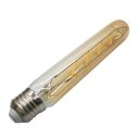 Ver imagem 2 de 2 Lâmpada de Filamento Led T30 4w Ambar 2200k Bivolt Retrô