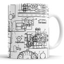 Ver imagem 2 de Caneca Engenharia Elétrica Engenheiro com Saquinho