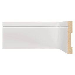Kit Rodapé de MDF 10 Barras Frisada de 10cmx15mmx2,40m com 24 Metros Lineares 1003 - 2
