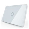Interruptor Touch Screen com 1 botão - Branco - Livolo – LMS-VL-C301-81 - 1