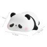 Luminária Abajur Panda Silicone Infantil Touch Luz de Toque - 6