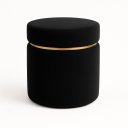 Ver imagem 2 de Kit Puff com Cinta Dorada Superior Preto Veludo