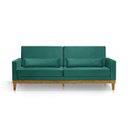 Ver imagem 2 de Sofá Living 3 Lugares Julie 180cm Linha Verde