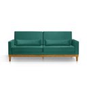 Ver imagem 2 de Sofá Living 3 Lugares Julie 200cm Nabas Estofados