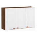 Ver imagem 1 de Armário Para Cozinha 120cm 3 Portas Safira Nogueira