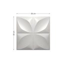 Ver imagem 3 de Kit 20 Placas 3d Revestimento de Parede Autocolante - 50x50cm