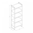 Ver imagem 3 de Estante 150x36 Completa Casa