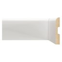 Ver imagem 2 de Kit Rodapé de MDF 10 Barras Frisada de 10CMX15MMX2,40m com 24m Lineares 1000 Branco Moldufama