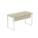 Ver imagem 1 de Mesa Escritório 1500x700x750mm M150-70pe40tub Castanheira Natural-branco