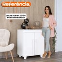 Ver mais imagens de Balcão Buffet Multiuso 2 Portas 1 Prateleira Croácia Branco