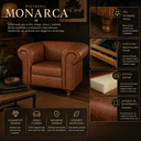 Ver imagem 2 de Poltrona Clássica Monarca Via Encanto:Courano Moca