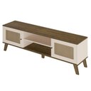 Ver imagem 1 de Rack Bancada para Tv 75 Polegadas 180 Cm 4524 Pinho Off White Arly