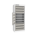 Ver imagem 3 de Armário de Aço para Correspondência 10 Portas - Nk 1717 Nilko Armários Bege Cadeado Padrão